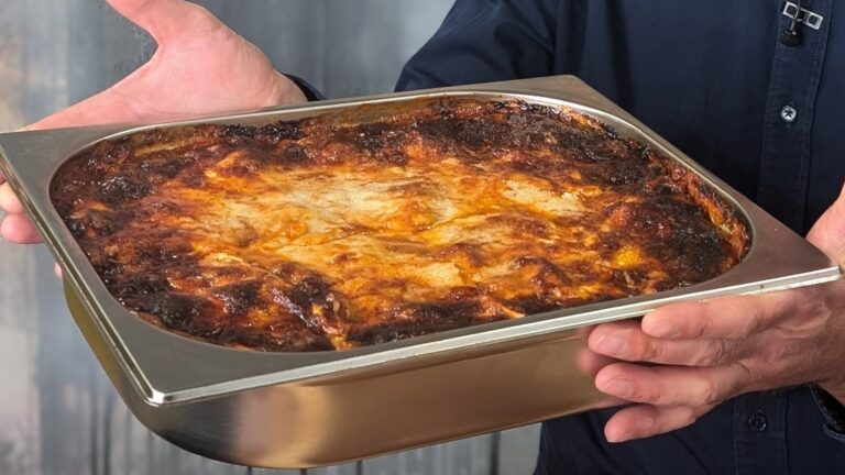 Max Bagaglinis biff ragu lasagne: I dag