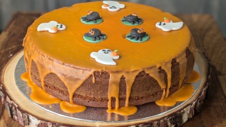 Bagaglinis Halloween-krydret gresskarkake: I dag