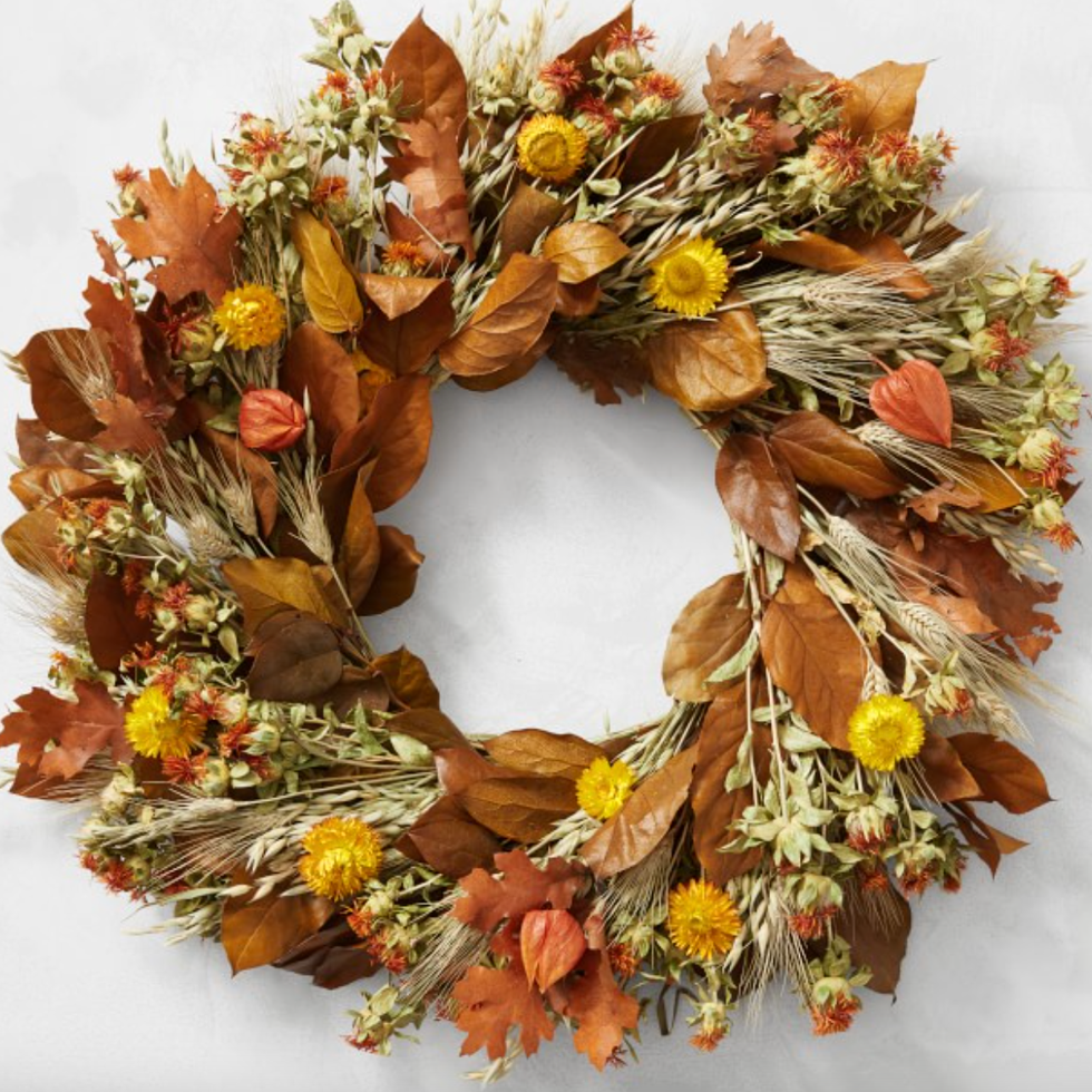 Autumn Splendor Live Wreath Autumn Splendor Live Wreath