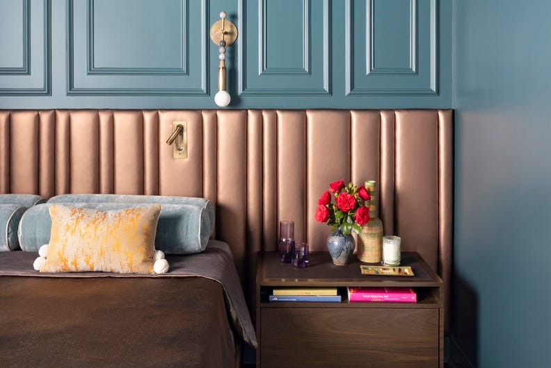 1911 hjem i chicagos edgewater-området, designet av erin shakoor fra shakoor interiors primære soverom