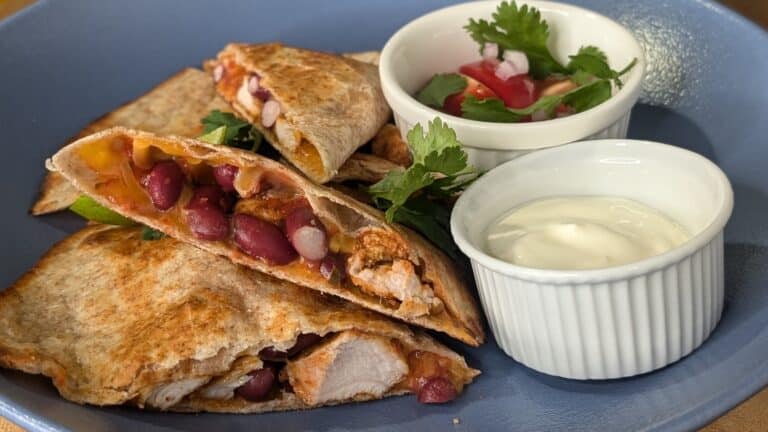 Wade Murphys sprÃ¸stekte quesadillas: I dag