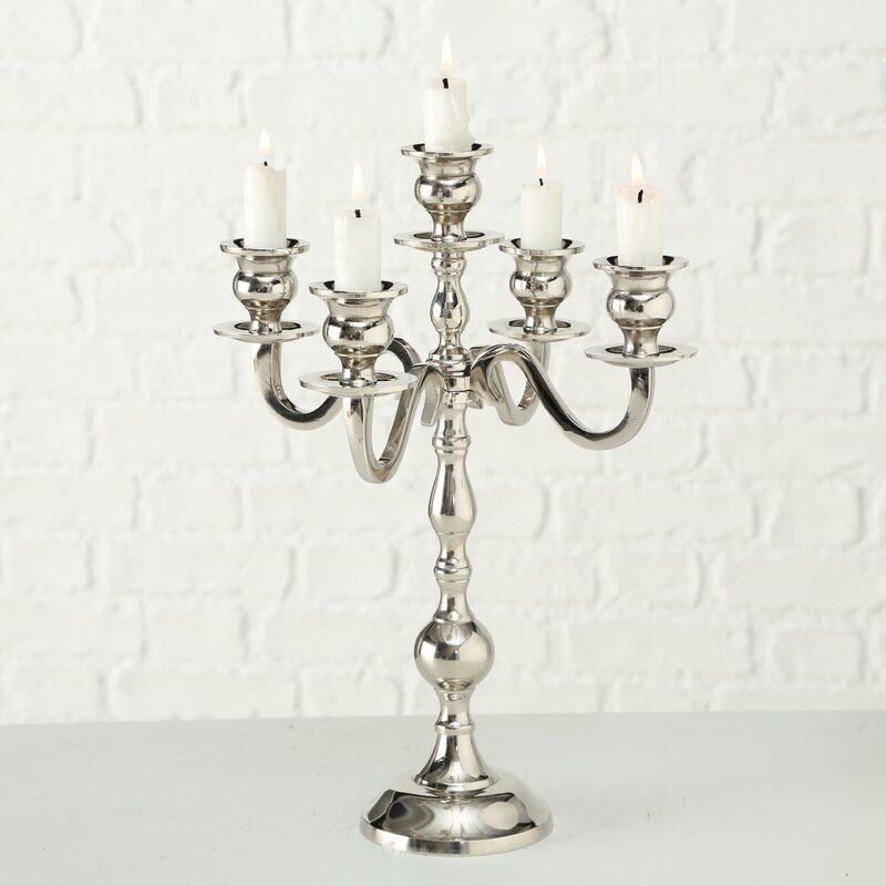 Hampton Metal Candelabra Hampton Metal Candelabra