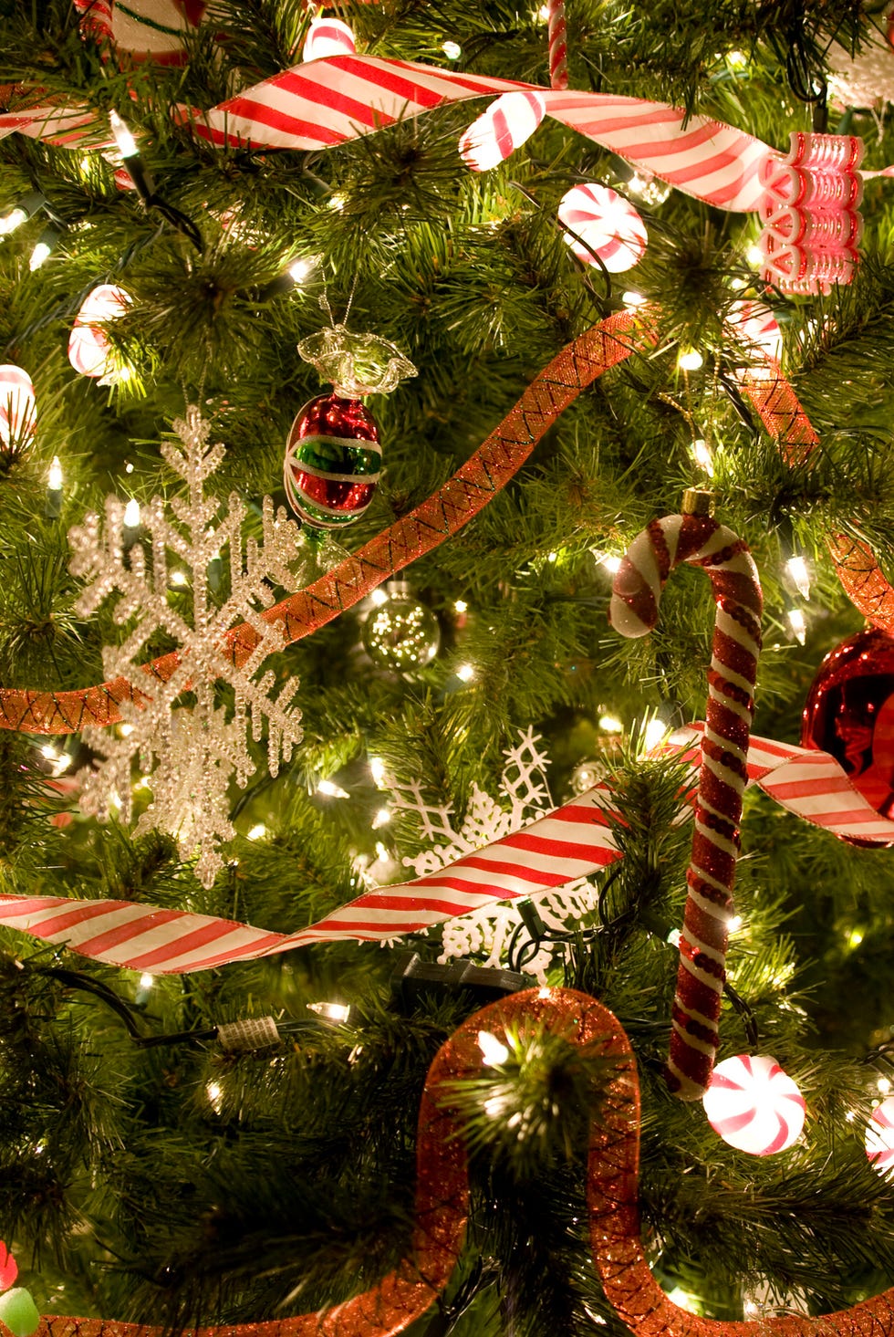 candy cane juletre