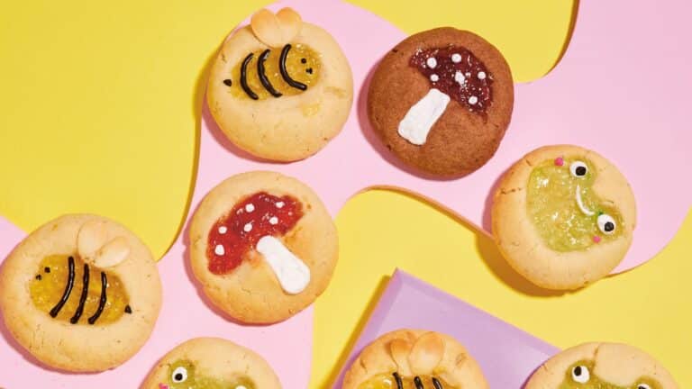 Kim-Joys magiske skog-thumbprint cookie