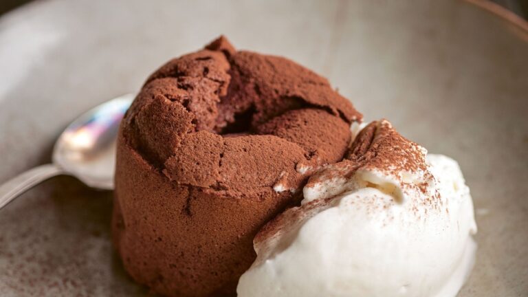 Matt Tebbutts sjokoladepudding og mascarpone-is