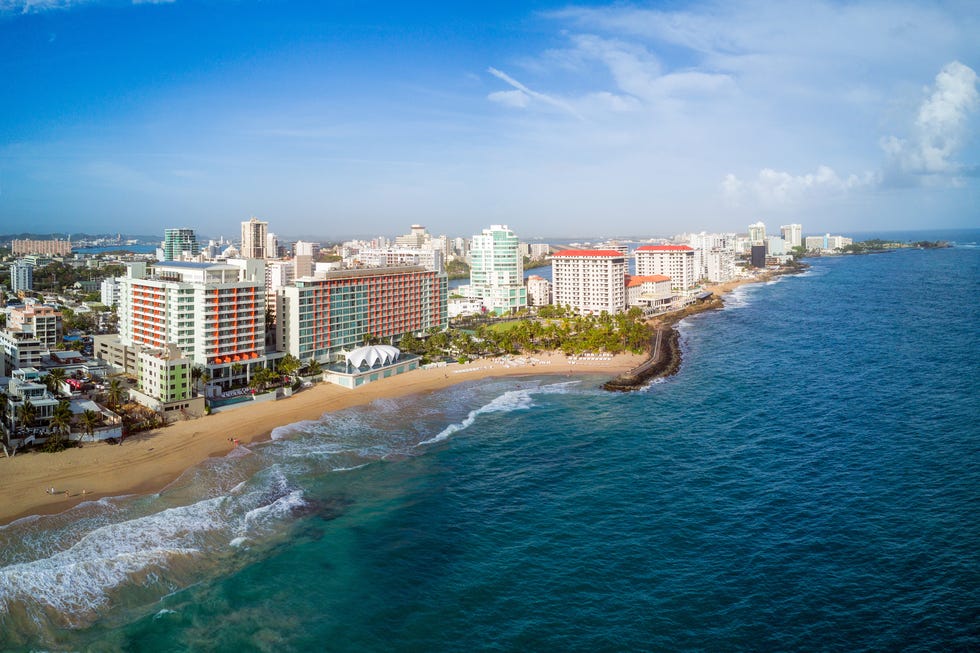 Puerto rico kystlinje