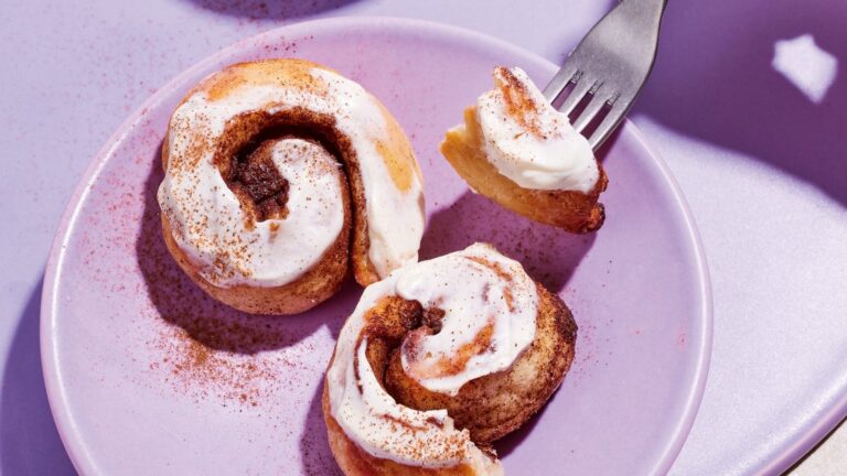 Kanelboller i en airfryer-oppskrift