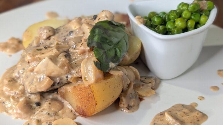 Trisha's Beef Burgers med Peppercosn Sauce: I dag