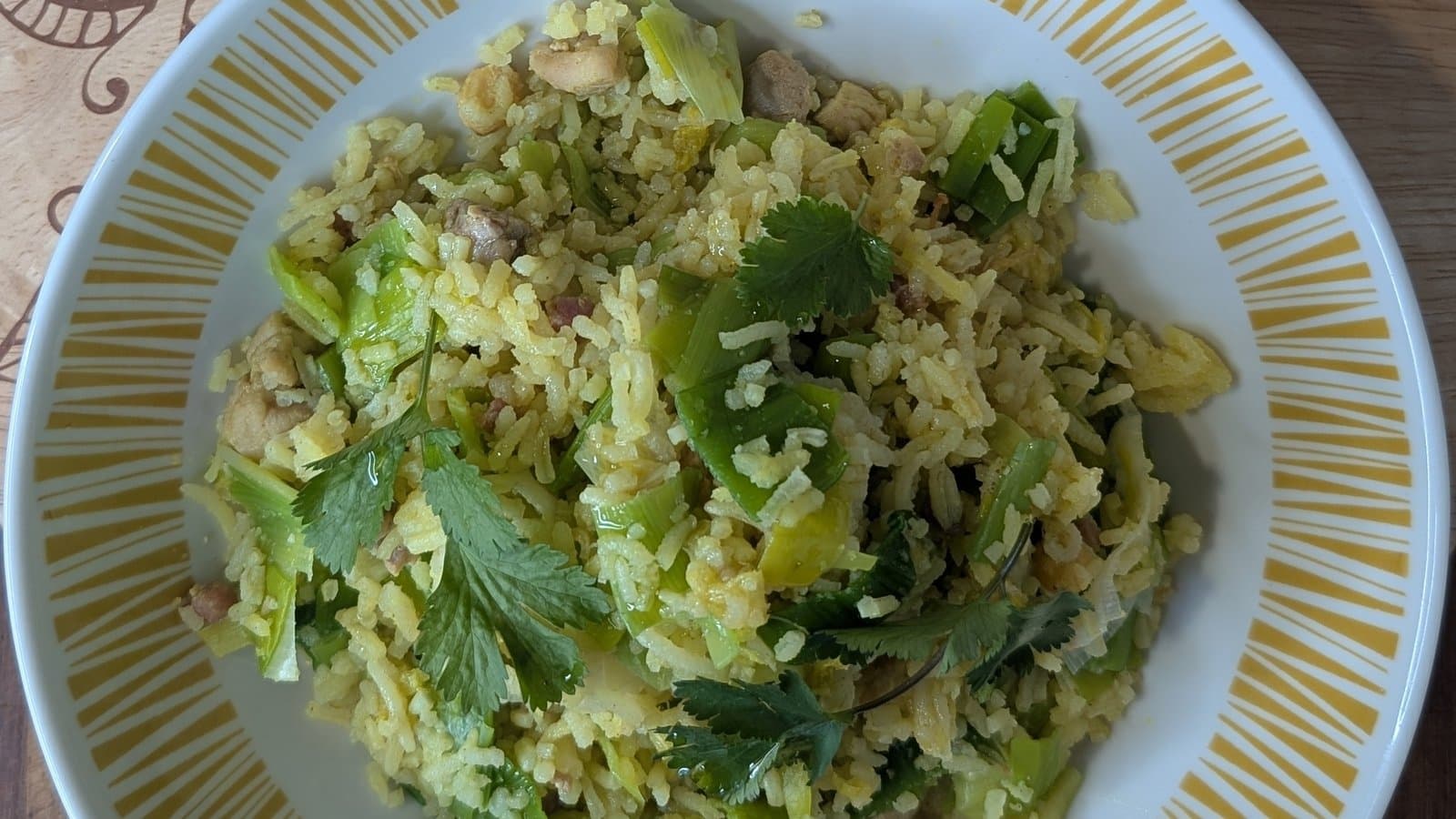 Paul Flyns Chicken Pilaf: I dag