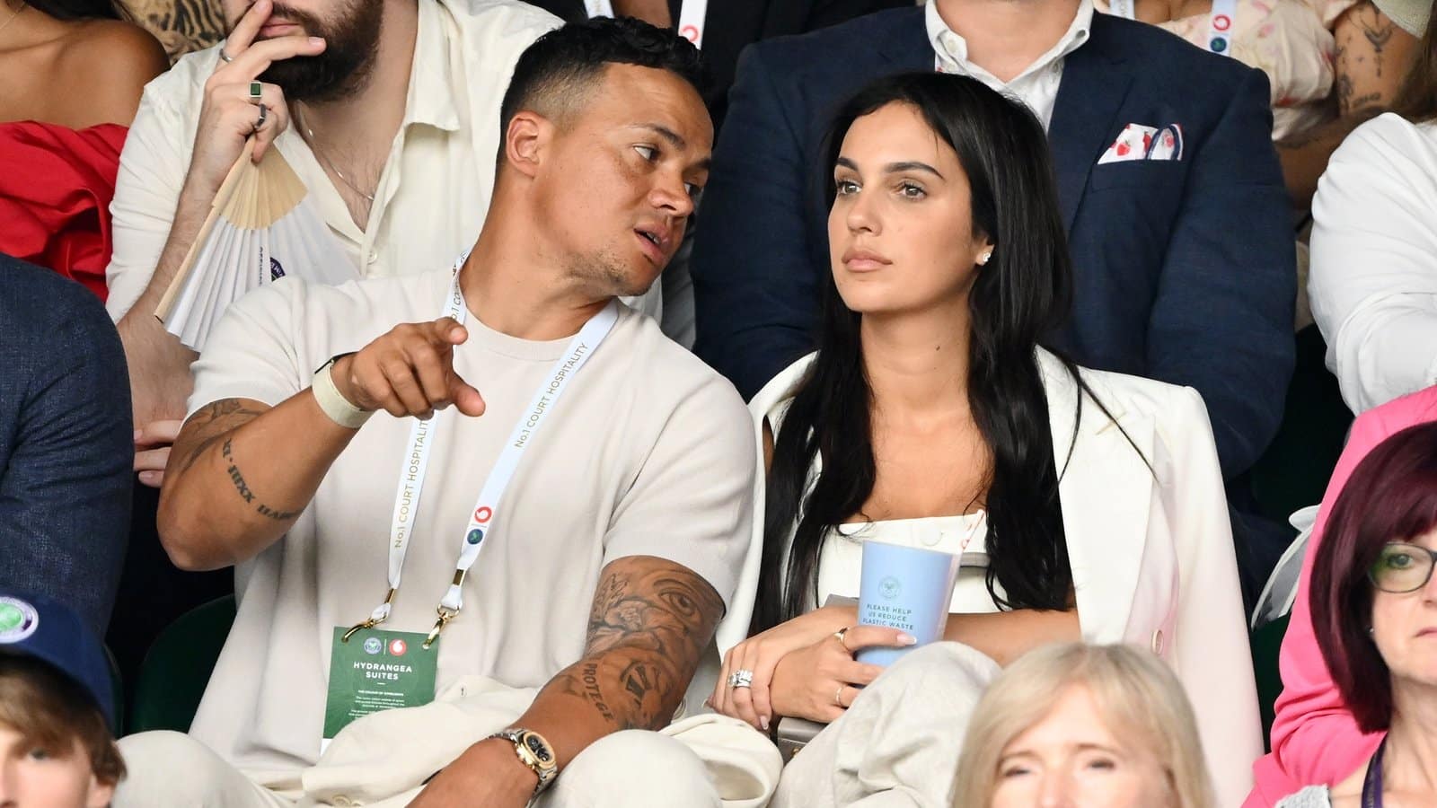 Jermaine Jenas kone kunngjør at par har delt seg