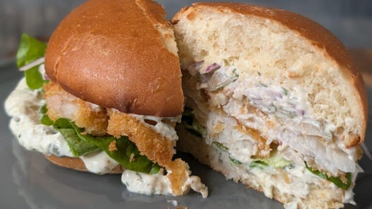 Mags 'Fakeaway Fish Burger: I dag