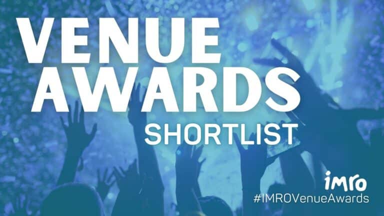 IMRO avdekker livemusikksted for Ã¥ret priser shortlist