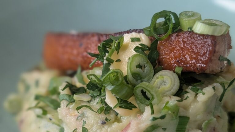 Mags 'Colcannon med svinekoteletter: I dag