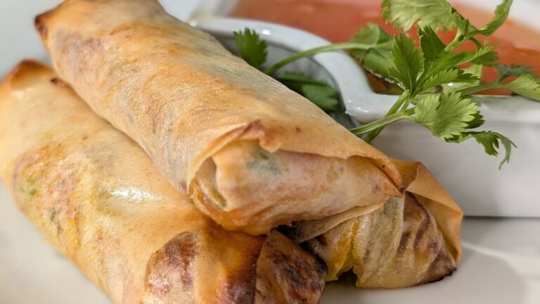 Shane's Crispy Veg Spring Rolls & Chilli Jam: I dag