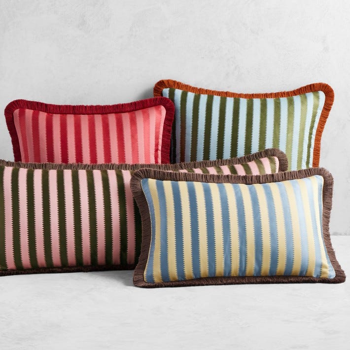 Sanderson X Giles Deacon Regency Aperigon Pillow Cover Sanderson X Giles Deacon Regency Aperigon Pillow Cover