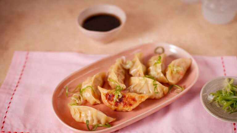 Eva Pau's japanske kylling og vegetabilske gyoza