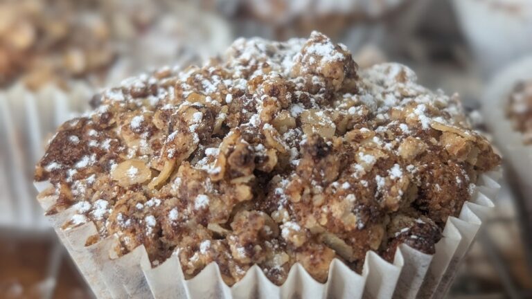 Eunice Power's rabarbra, oransje og kardemomme smuldre muffins: i dag