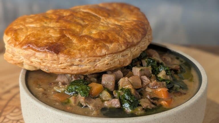 Mags Roche's Spring Lamb Pie With Wild hvitlÃ¸k: I dag