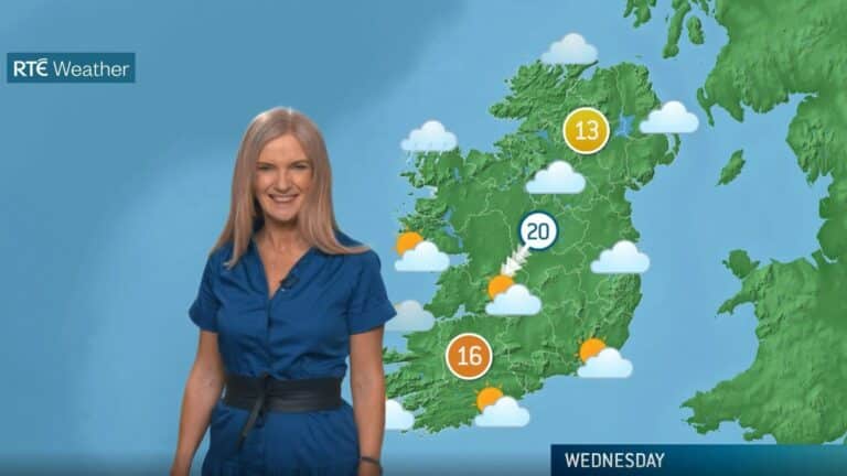 Joanna Donnelly melder seg av fra RTÃ© -vÃ¦r etter et tiÃ¥r