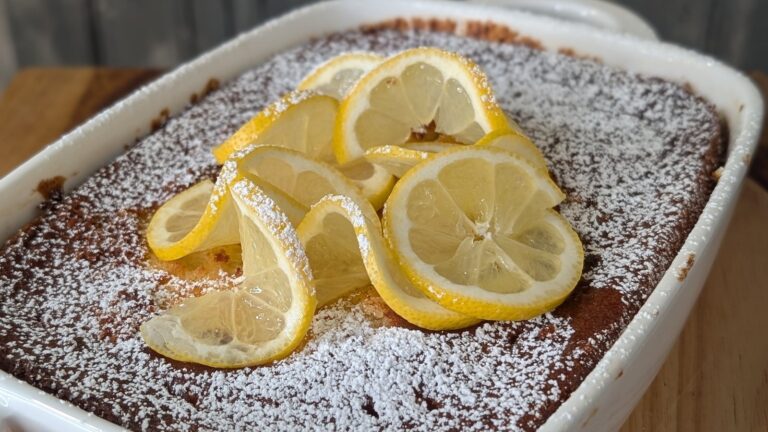 Wade Murphy's Lemon & Elderflower Pudding: I dag