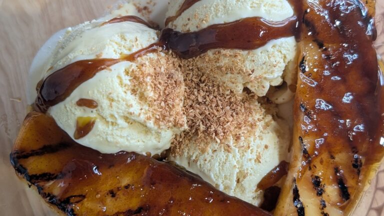 Jeenys karamelliserte grillede ananas & kokosnÃ¸ttis: I dag
