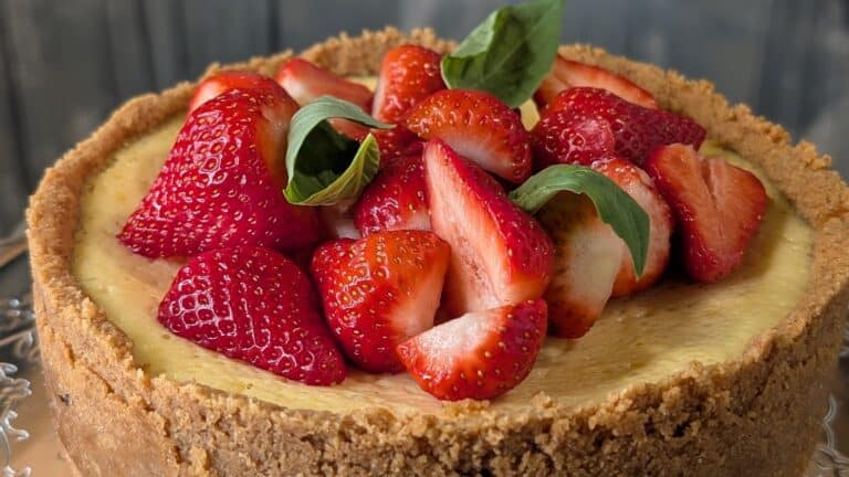 Shane Smith's Baked Lemon & Strawberry Cheesecake: I dag