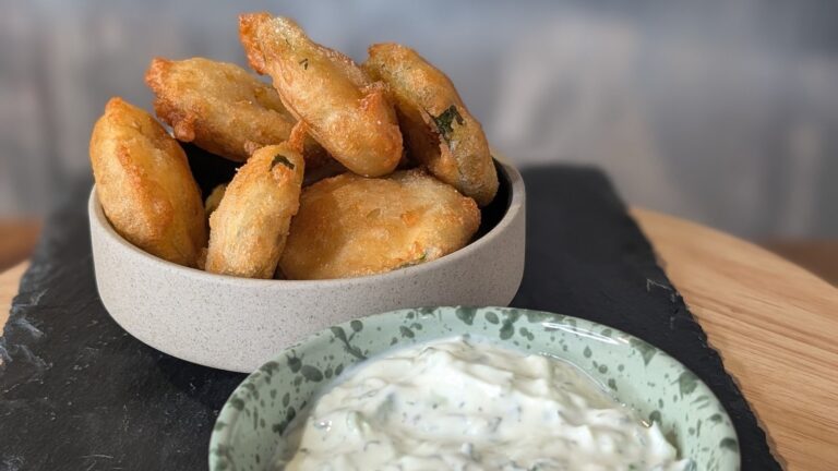 Mags Roche's Tempura Courgette: I dag