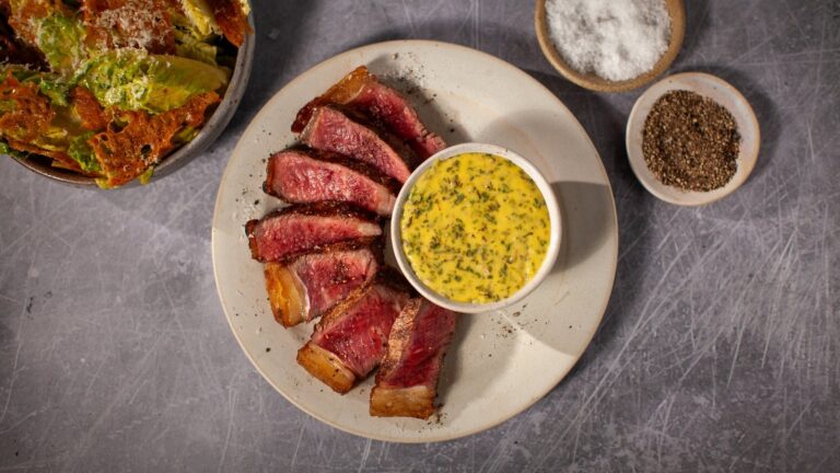 Cook Like a Chef: Barbecued Striploin Steak and Classic Caesar Salat