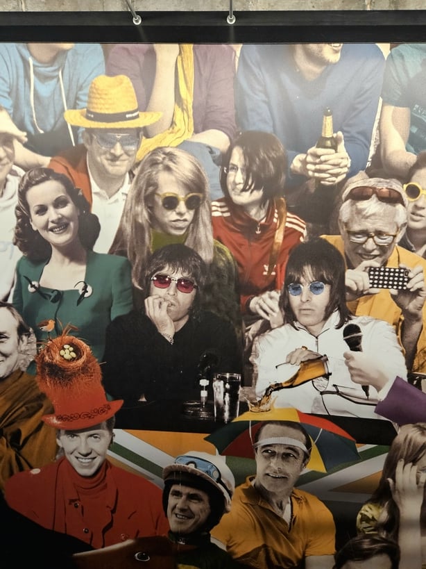 Skutt fra Oasis Tour på Epic Museum i Dublin