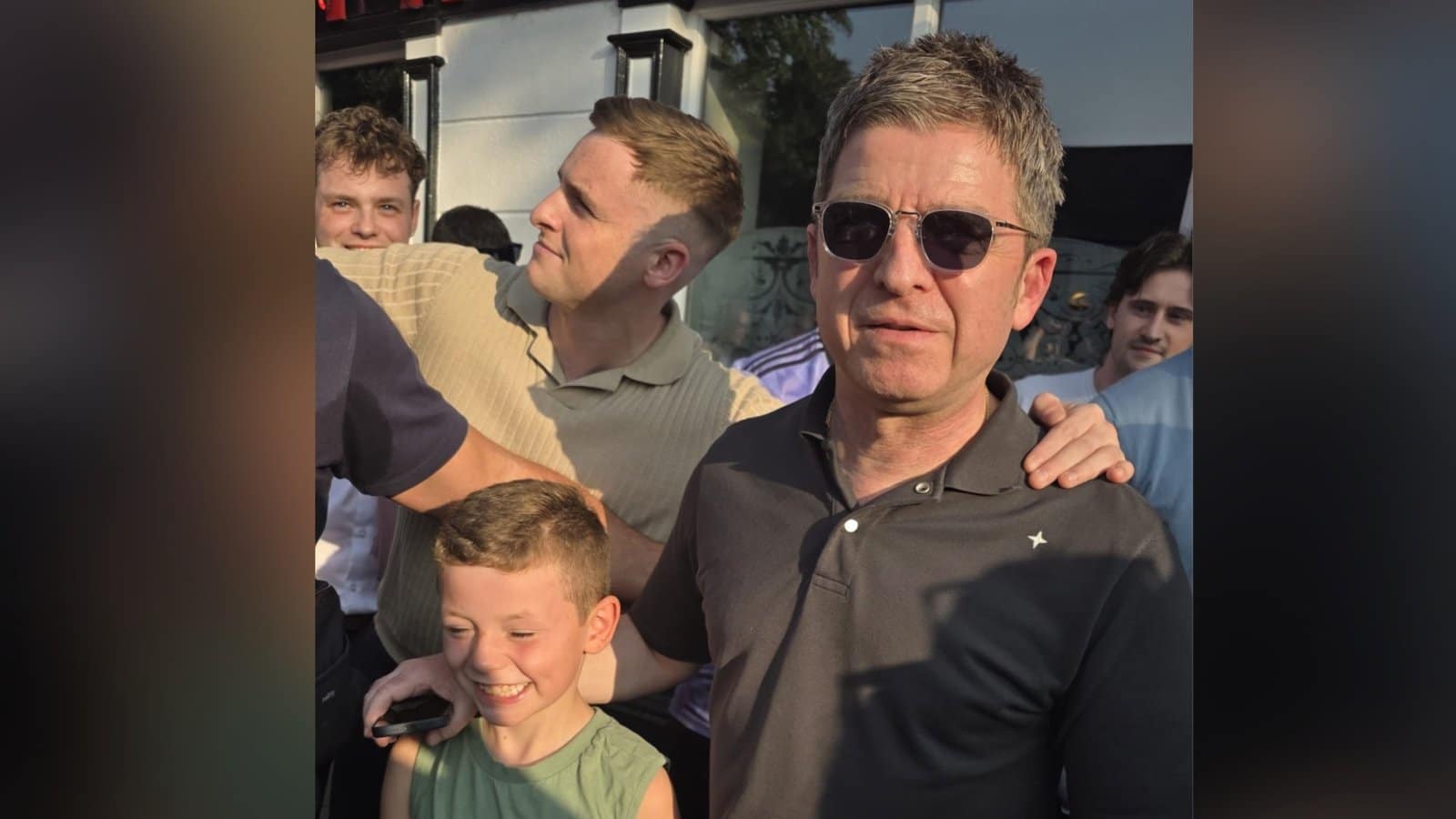 Young Boy's Dreams går i oppfyllelse etter spesielt møte med Noel Gallagher i Maynooth