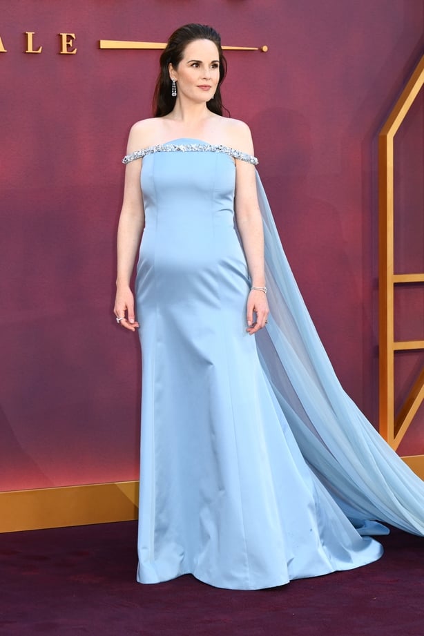 Michelle Dockery at Downton Abbey: Grand Finale London -premieren som ble holdt pÃ¥ Odeon Luxe Leicester Square 3. september 2025