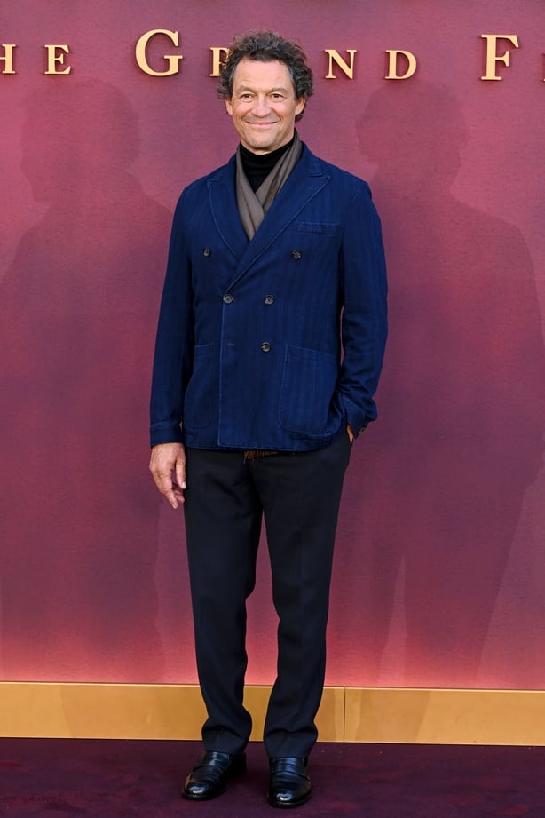Dominic West deltar pÃ¥ Downton Abbey: The Grand Finale World Premiere pÃ¥ Odeon Luxe Leicester Square 3. september 2025 i London