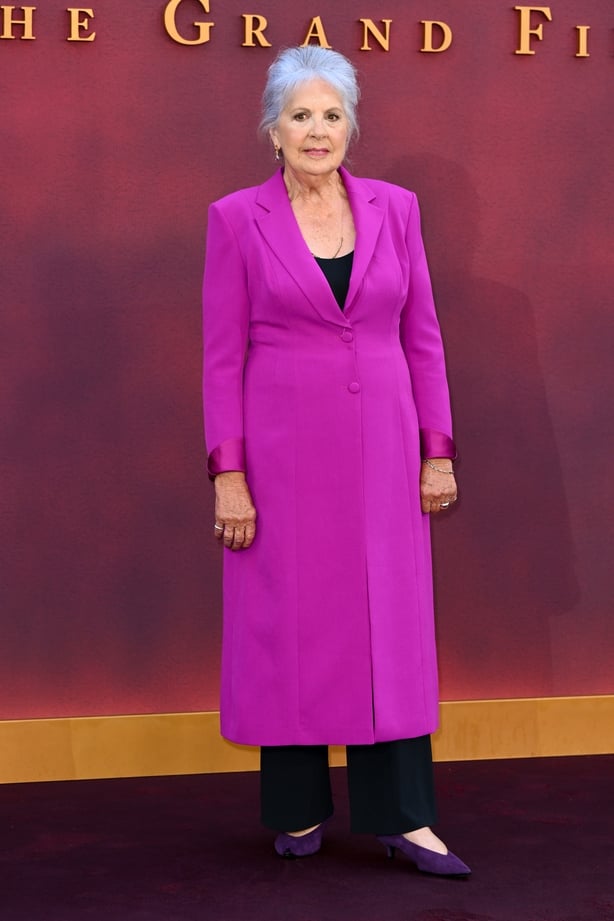 Penelope Wilton pÃ¥ Downton Abbey: Grand Finale London -premieren som ble holdt pÃ¥ Odeon Luxe Leicester Square 3. september 2025