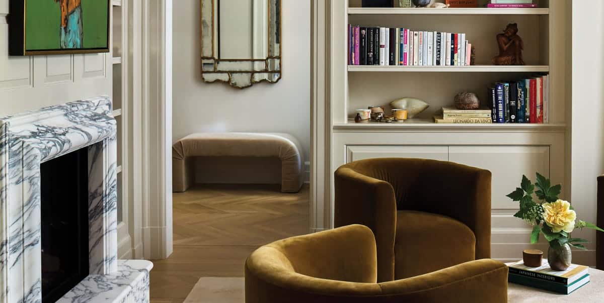 To brunsteiner fra 1800-tallet kombineres for å danne dette spredte Boston Townhouse