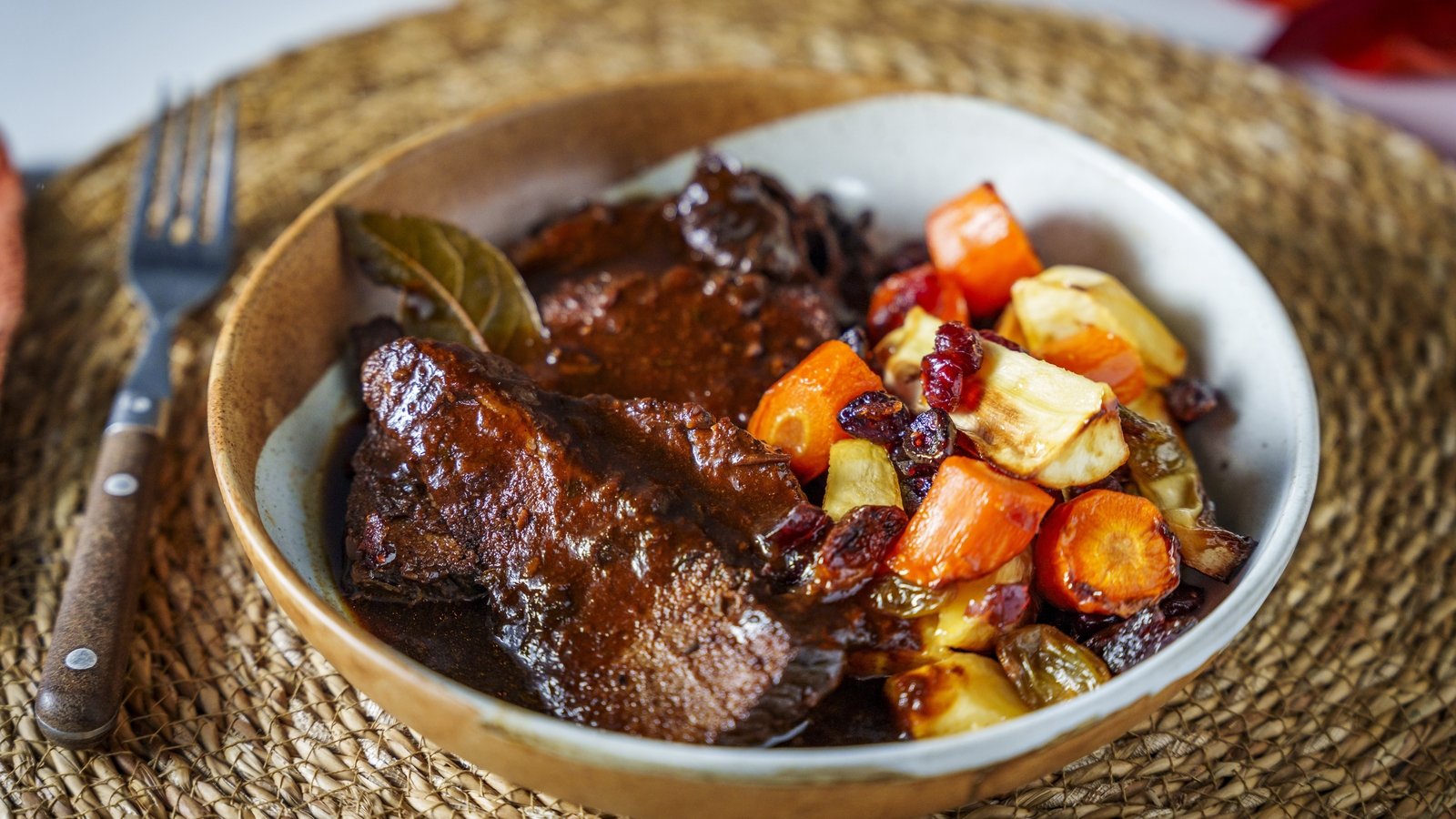 Donal's Festival Kitchen: Robbie's Braised Beef Brisket & Tzimmes