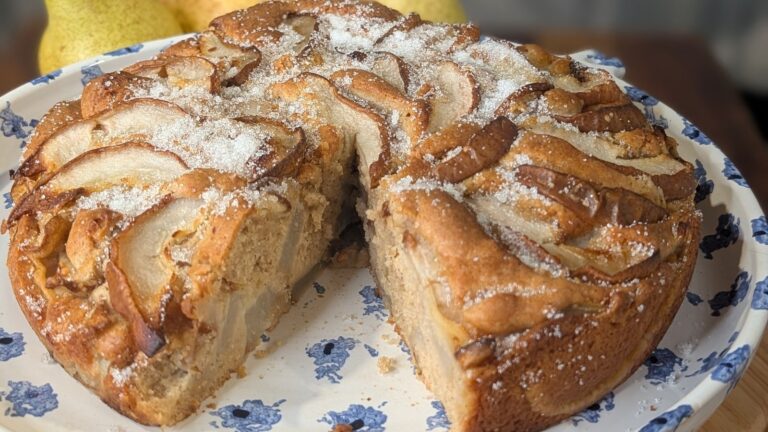 Eunice's Pear and Ginger Cake: I dag