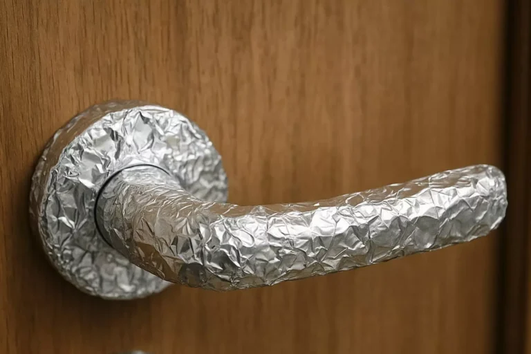 Noen legger aluminiumsfolie på dørhåndtakene: eksperter gir sin mening om dette nye tipset.