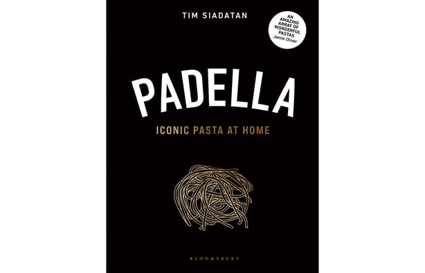 Omslaget til kokeboken 'Padella'