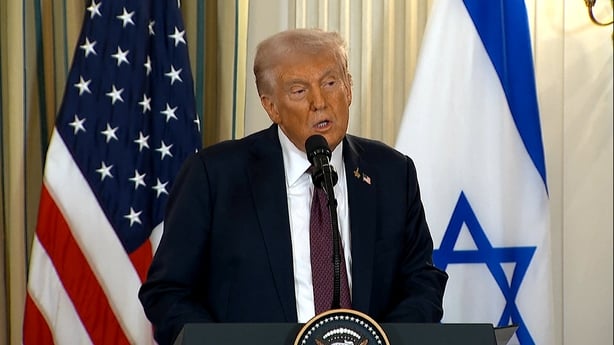 USAs president Donald Trump