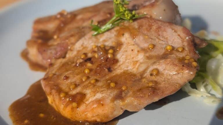 Mark Murphys braised svinekoteletter med sennepsaus: i dag