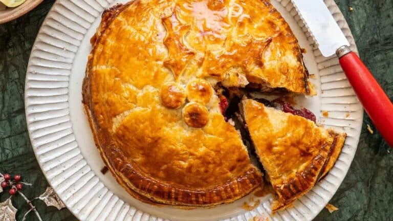 The Batch Lady's festlige Camembert puff pie oppskrift
