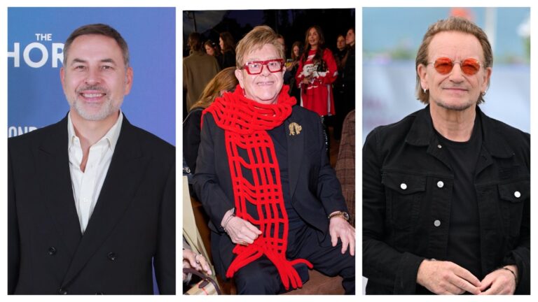 David Walliams pÃ¥ frokost med Elton John og middag pÃ¥ Bono's House