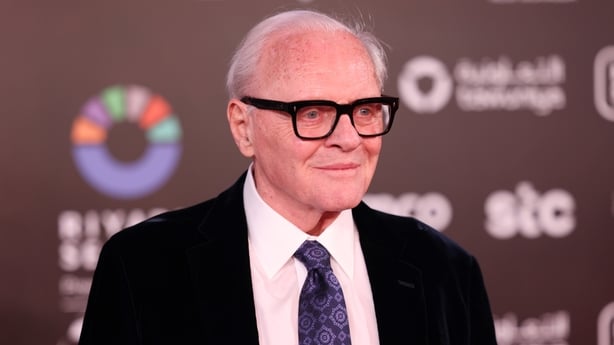 Anthony Hopkins avbildet i 2025