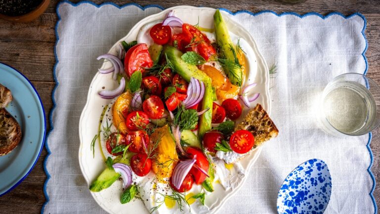 Donals sanntidsoppskrifter: pisket feta-gresk salat