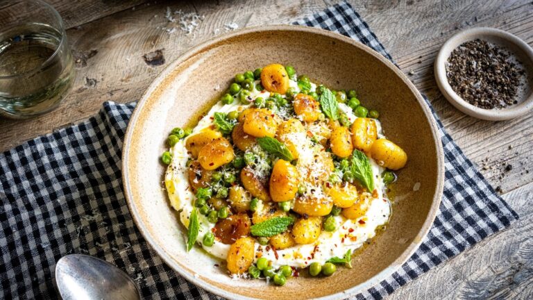 SprÃ¸ Gnocchi, Minty Peas & Mascarpone