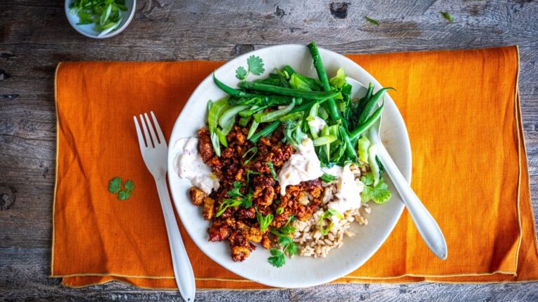 Donals sanntidsoppskrifter: Sticky Tofu-risboller