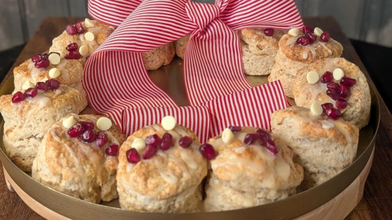 Catherine Fulvios pepperkake-sconekrans: I dag