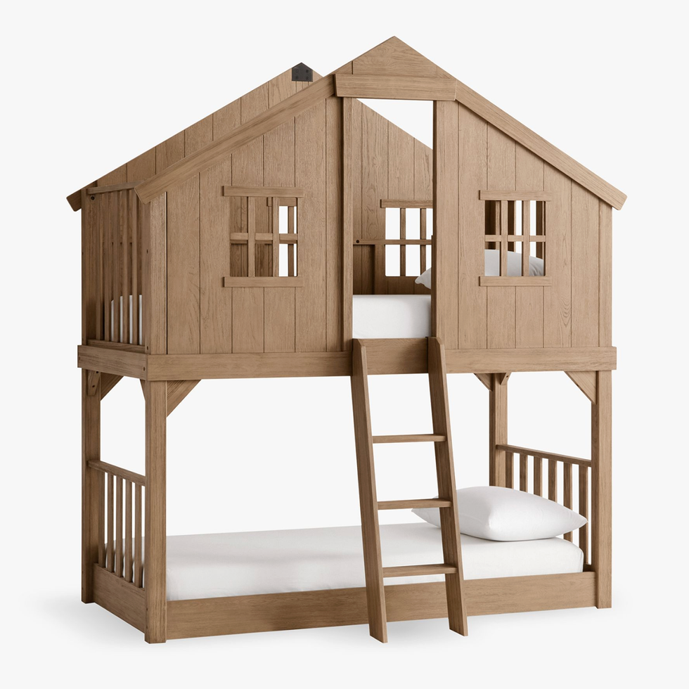 Tree House Twin-Over-Twin køyeseng