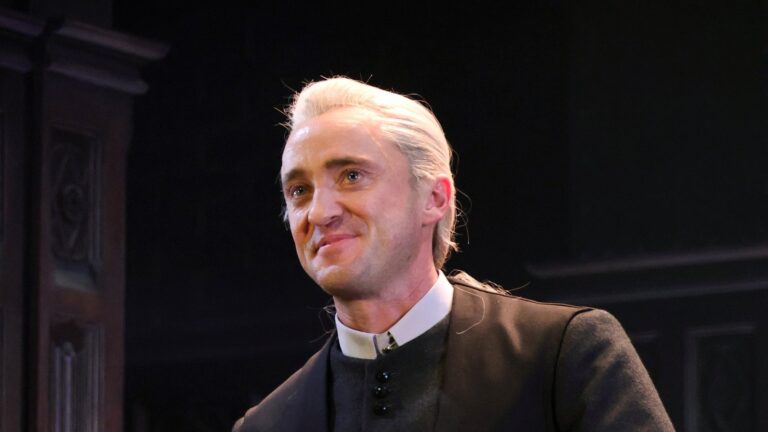 Tom Felton sett som Harry Potters Draco Malfoy for fÃ¸rste gang pÃ¥ 14 Ã¥r