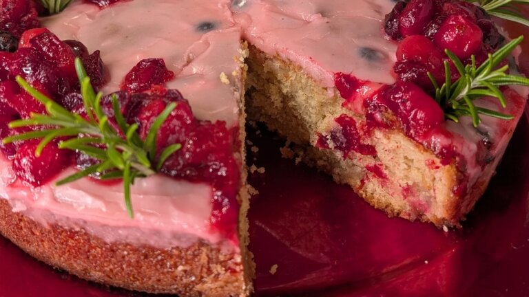Eunice Power sin tranebær- og appelsinkake
    

